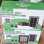 Solar Energy Lamp with 2 Bulbs