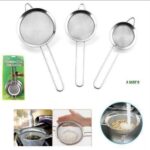 3 pieces oil strainer set