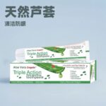 Triple action aloe vera crogate toothpaste