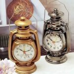 Retro kerosene lamp/alarm clock