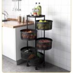5tier multifunctional storage basket