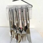 24pcs silver cutlery set