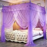 Luxury Royal Mosquito Net with Iron Stand (6x6)