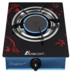 Boscon Infrared single table top glass gas cooker