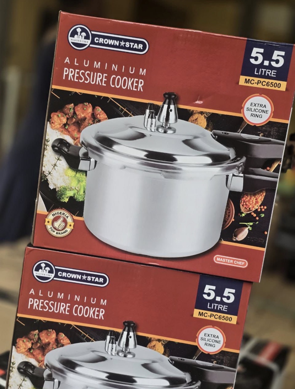 Screenshot Masterchef 5.5Litres pressure cooker - Image 1